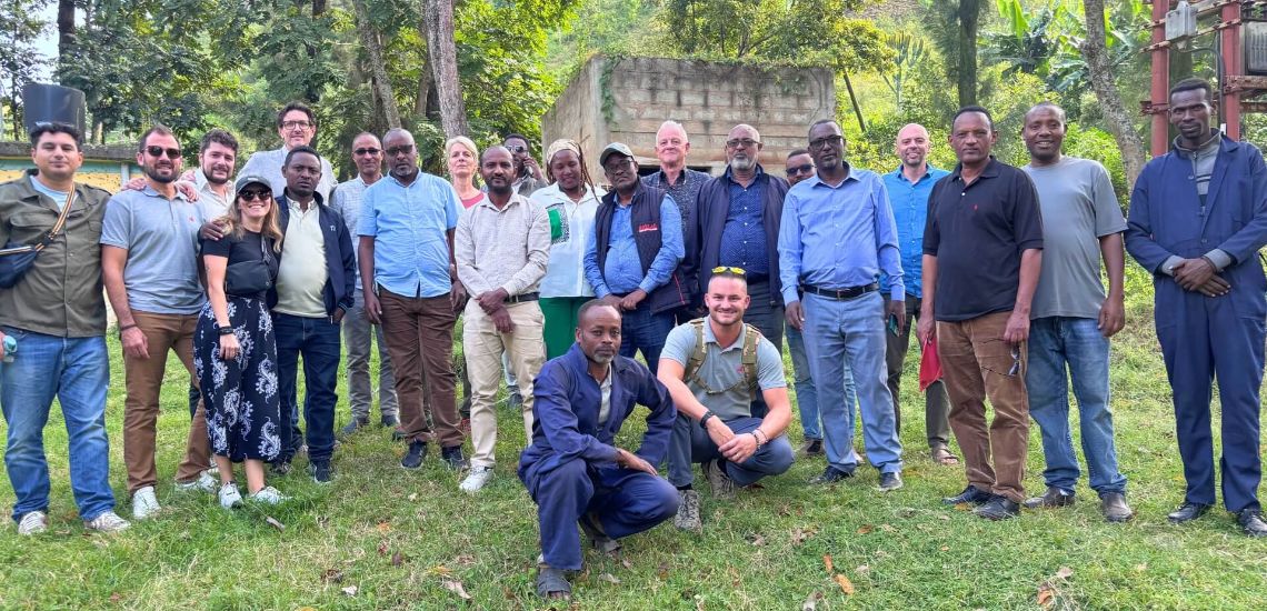 Delegazione di AIL in visita ad Hawassa