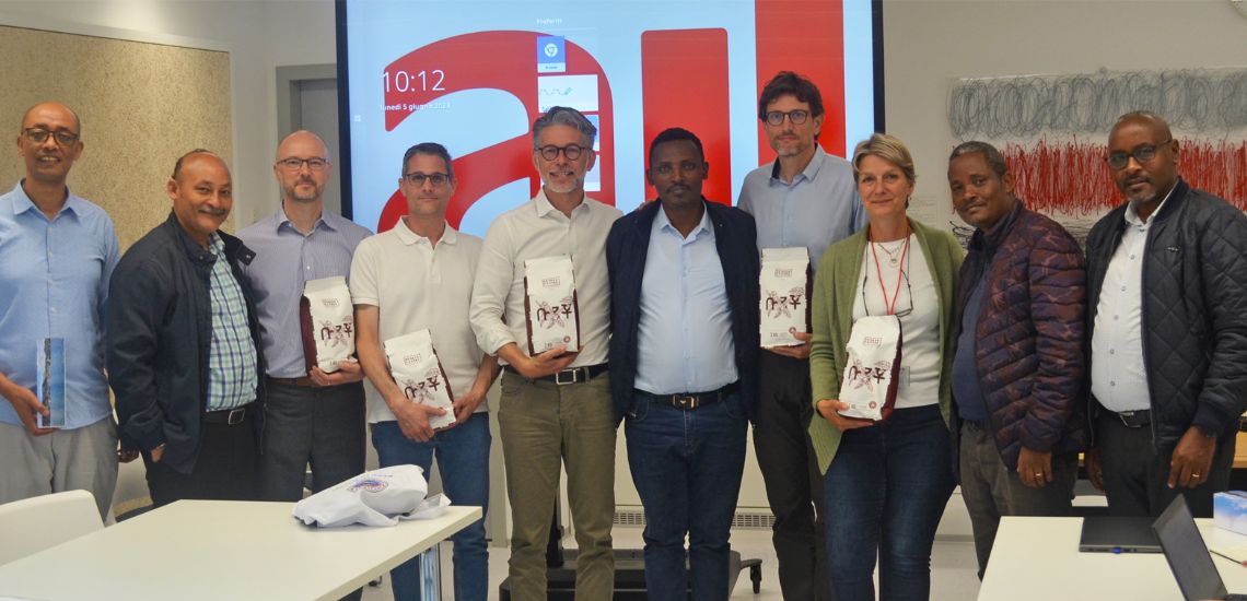 Delegazione di Hawassa in visita