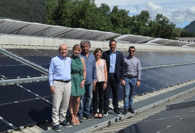 L’energia del fotovoltaico sul tetto della Alcar Ruote SA 